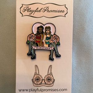 Playful Promises “You Can Sit With Us” pin